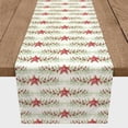 thumbnail image 3 of Creative Products Star Holly Pattern 16 x 90 Poly Twill Table Runner, 3 of 3
