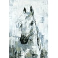 thumbnail image 2 of Parvez Taj "Magical White Horse" Painting Print on Wrapped Canvas, 2 of 7