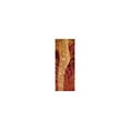 thumbnail image 4 of Momeni New Wave 2'6" X 8' Contemporary Hand Tufted Wool Runner Rug in Burgundy, 4 of 4