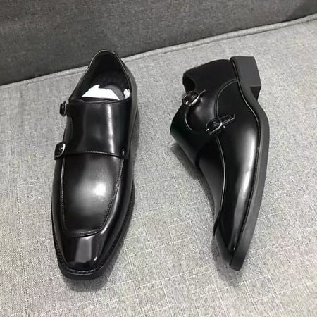

Men Oxford Formal Shoes Pointed Toe Low Top Slip On Dress Shoes Derby Shoes For Wedding Business Party Banquet Office