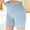Blue, variant on Maternity Bottom Shorts Summer Over The Belly Workout Yoga Active Athletic Pregnancy Lace Trim Adjustable Waist Short Pants Comfort Lounge Pajama for Women Green XL
