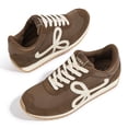 thumbnail image 5 of LUCKY STEP Stylish Retro Casual Comfortable Running Walking Shoes,Dark Brown,Womens, 5 of 6
