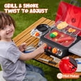 thumbnail image 2 of Set de barbacoa Play-Act para niños con humo, luz y sonido, 2 of 8