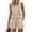 Khaki, variant on Women's Two Piece Set, Classic Basic Sleeveless Top and Shorts Loungewear Set Ladies Casual Vest Top With Elastic Waist Shorts Set Women's Solid Color Sl, Navy L