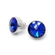 thumbnail image 3 of Aretes Zvezda Rivoli color Majestic Blue plata .925, P Zvezda ZAR-RIV14-MB-P, 3 of 4