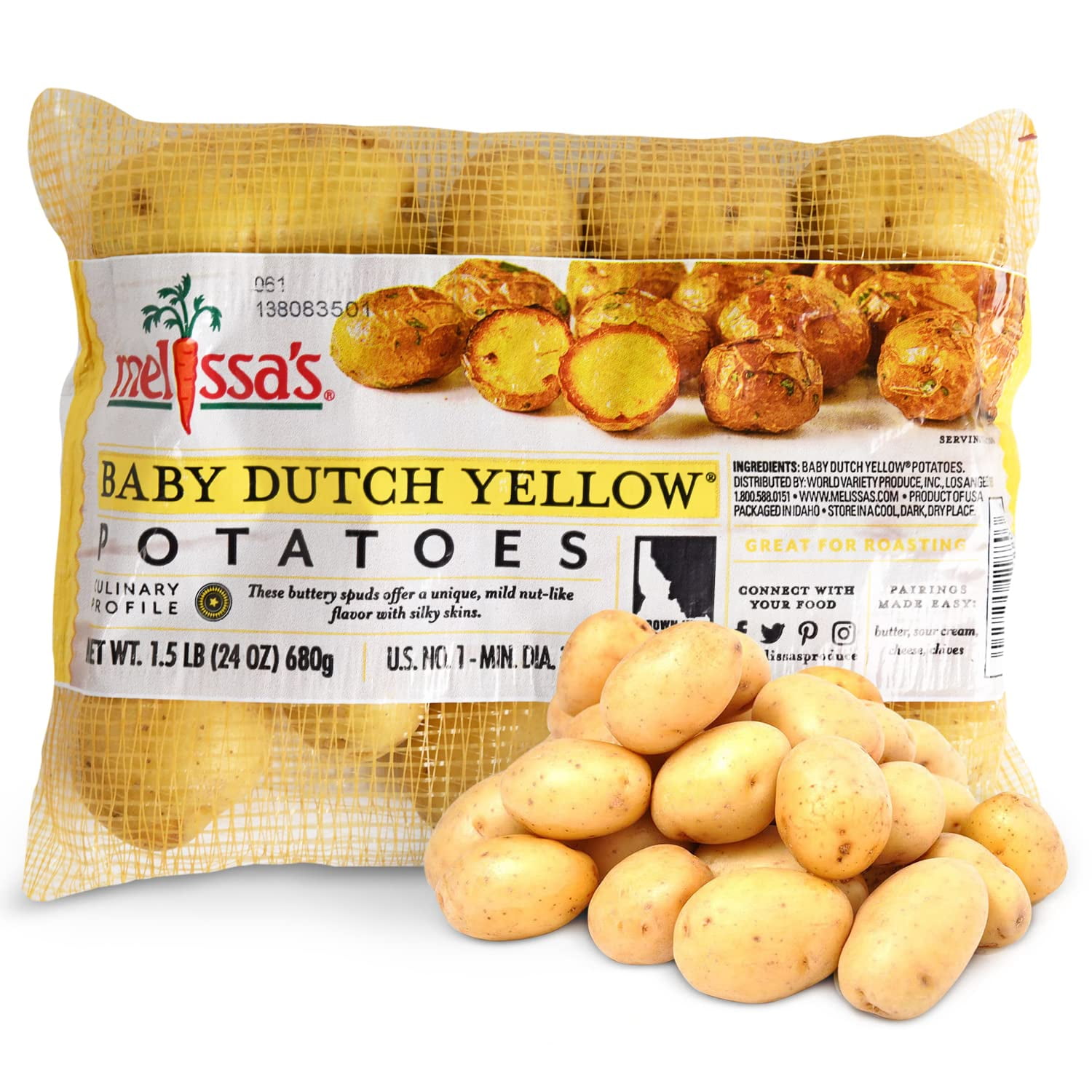 Baby Dutch Yellow Potatoes, Fresh Baby Potatoes, YearRound Baby Dutch