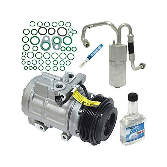 Marketplace Auto Parts A/C Compressor Kit - Compatible with 2008-2010 Ford F350 Super Duty 6.4L V8 Turbo Diesel (VIN R)
