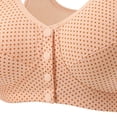 thumbnail image 5 of Naittoop Daily Bra for Women Seniors Front Snap Closure Bras Front Snaps Daily Bras for Older Plus Size Full Coverage Bra, 5 of 5