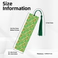 thumbnail image 3 of Kdxio St Patrick's Day6 Print Metal Tassel Bookmarks,Perfect Gift for Art Lovers and Bookworms Metal Bookmarks for Women, 3 of 8