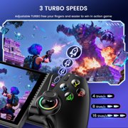 Switch 2 Controller, Wireless Pro Controller for Switch 2/Switch/OLED & iPhone/Android - Hall Effect Joystick, Wireless Mobile Gaming Controller with RGB, Programmable Back Buttons, Extendable Design