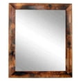 thumbnail image 1 of Marbled Mahogany Framed Vanity Wall Mirror 27''x 32'', 1 of 7