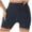 Black, variant on Summer Bike Shorts Women High Waist Butt Lift Biker Short Comfy Tummy Control Athletic Riding Shorts Solid Color Workout Running Yoga Shorts Green L