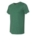 thumbnail image 2 of Bella Canvas Mens CVC Jersey Tee, XL, Heather Grass Green, 2 of 3