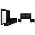 thumbnail image 2 of Recamara Kessa Muebles  Zafra King Size 5 piezas Café, 2 of 9