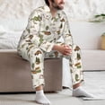 thumbnail image 6 of KLL Road Trip Sleepwear Mens Flannel Pajamas,Long Cotton Pj Set, 6 of 7
