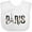 AA-White, variant on Inktastic Paris Eiffel Tower with Flowers Boys or Girls Baby Bib