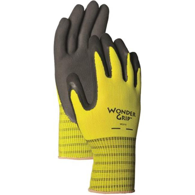 X-Large Yellow West Chester John Deere JD61800 Heavy Duty Chore Work Gloves with Soft Cotton Lining 1 Pair