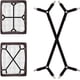 thumbnail image 1 of Sujetadores de sábanas Apuakthei, tirantes elásticos triangulares ajustables, correas de sujeción con clip para sábanas, fundas de colchón, cojines de sofá, 1 of 5