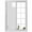 Multicolor, variant on Pure Light Grey Window Privacy Film, Simple Solid Color Static Cling UV Sun Blocking Heat Control Window Tint Day and Night, Non-Adhesive Reusable One Way Windows Privacy Cover 19.6''x39.3''