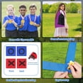 thumbnail image 6 of Outdoor Giant Tic Tac Toe Bean Bag Toss Games for Kids Adults Family, Large Outside Lawn Yard Backyard Carnival Field Day Game, Birthday Party Family Reunion Games Playground Fitness Equipment, 6 of 8