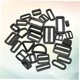 thumbnail image 2 of unbranded 100Ud Buckles Para Correa De Mochila Ajustables De Plástico Resistente En Color Negro, 2 of 8