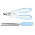 thumbnail image 1 of Pet Nail Clippers With File Set, Stainless Steel, Easy To Use, Precise Cutting,   Device For Dogs, Cats, Birds, Rabbits, 1 of 8