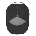 thumbnail image 6 of Flat Bill Trucker Hats for Women Men - Digital Nomad Pink Landscape Adjustable Flat Baseball Cap Snapback Hats Dad Hats for Men, 6 of 7