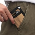 thumbnail image 3 of Monedero tipo billetera, estuche para tarjetas, monedero para caza y deportes al aire libre (caqui), 3 of 9