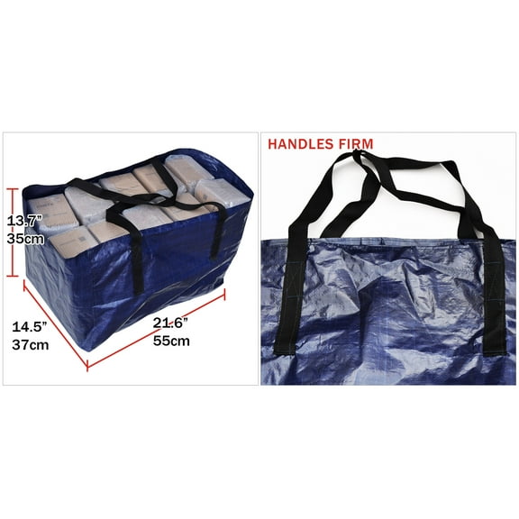 SUNNYOUTDOOR Foldable Shoulder Bag Eco Shopping Tote Travel Grocery Storage Handbag Pouch Bag Reusable Large Shopping Tote Bag, 10 Pack