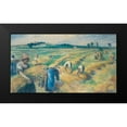 thumbnail image 2 of Pissarro, Camille 14x10 Black Modern Framed Museum Art Print Titled - Harvest, 2 of 5