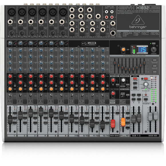 Mezcladora Análoga Behringer X1832USB 18 Canales