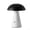 Black, variant on HOARBOEG Rechargeable LED Table Lamp with Touch Control - Bedside Night Light with 3 Color Temperatures, Stepless Dimming, USB-C Charging, Portable Ambient Lighting for Bedroom Living Room Desk