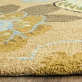 thumbnail image 3 of SAFAVIEH Four Seasons Abram Novelty Flowers Area Rug, Taupe/Multi, 4' x 6', 3 of 6