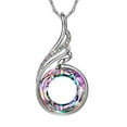 thumbnail image 1 of EGNMCR Necklaces & Pendants New Colorful Crystal Peacock Necklace With Fashion And Gradient Color Colored eggs, 1 of 1