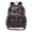Deep Red Tartan Plaid, variant on Clear Backpack 12L Large Capacity Transparent Waterproof Deep Red Tartan Plaid