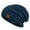 blue, variant on Beanie Hat for Men and Women Winter Warm Hats Knit Slouchy Thick Skull Cap-Lack Blue