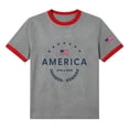 thumbnail image 3 of MAIHAN 250 Anniversary Usa Shirt Women American Flag Print Plus Size American Flag Shirts Summer Baggy Tops Patriotic Freedom Semiquincentennial Shirt for 250th Year, 3 of 3