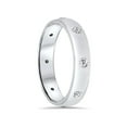 thumbnail image 2 of Bague Mariage Éternité Anniversaire en Diamant Platine 950, 2 of 3
