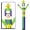 Jester, variant on 6FT Tall Inflatable Tube Man Clown Wacky Wavy Dancing Guy (9''Diameter) for Outdoor Decoration Advertising Business Promotion (Blower Not Included)