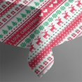 thumbnail image 4 of Red and Green Christmas Pattern Rectangle Tablecloth 60"x102",Waterproof Polyester Rectangle Table Cloth, Wipeable Spillproof Polyester Tablecloth for Dining, Camping, Indoor and Outdoor, 4 of 6