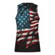 thumbnail image 5 of Tanques para Hombre para el Verano Solto Chaleco Impresión Deportivo Cuello Redondo, Casual, 5 of 5