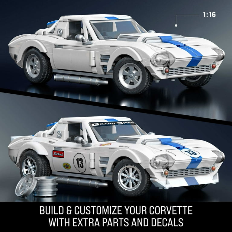 マテル　ブリックショップ ホットウィール コルベット・グランドスポーツ Mattel Brick Shop Hot Wheels Corvette Grand Sport Building