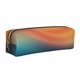 thumbnail image 1 of Fotbe yellow orange and teal Estuche para Lápices de Cuero con Estampado, Estuche con Cremallera Resistente, Organizador Compacto y Elegante para Papelería, 1 of 7