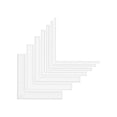 thumbnail image 2 of 7 Pcs Outils de Positionnement d'Angle Règle de Cadre Professionnelle pour Art, 2 of 7
