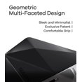 thumbnail image 3 of Funda Aulumu A39 Geométrica para AirPods Pro 3 con cerradura | Funda protectora con hebilla de nailon | Armadura de aleación | Compatible con Apple AirPods Pro 3.ª generación (2025) - Negro, 3 of 6