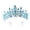 SS4, variant on Sparkling Rhinestones Bridal Crowns with Secure Hair Comb Grip Wedding Headpiece For Bride Ceremony and Photography Props