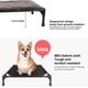 thumbnail image 5 of Outdoor Dog Lounger, Foldable Sun Protection Dog Bed with Canopy and Carry Bag, 5 of 5