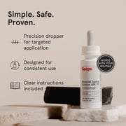 Keeps Minoxidil Solution 5% for Men - Topical Hair Regrowth - 3 Month Supply (3 x 2 fl oz Bottles)