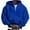 F-Blue5159, variant on FEIFLY Mens Zip Up Hoodie Long Sleeve Full Zip Hooded Sweatshirt Pullover With Pocket Solid Color Relaxed Fit Winter Autumn Workout Tops