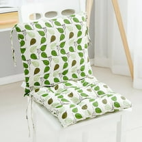 SHENGXINY 1PCS Rocking Chair Cushions, Indoor Integrated Chair with Cushion and Backrest Office Sedentary Classroom Chairs Student Buttocks Seat Cushions 15.7x31.5in Green